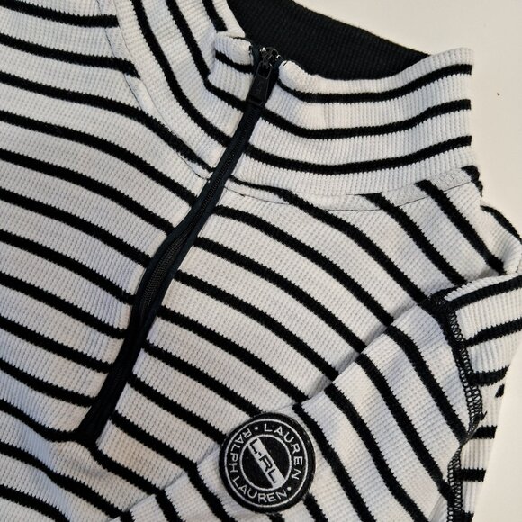 L-RL Lauren Active 1/4 zip sweater - Picture 1 of 12